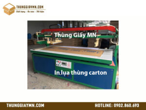 In lụa thùng carton