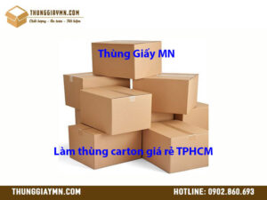 Làm thùng carton giá rẻ TPHCM