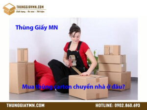 Mua thùng carton chuyển nhà ở đâu?