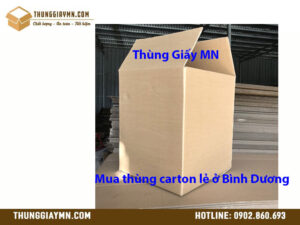 Mua thùng carton lẻ ở Bình Dương