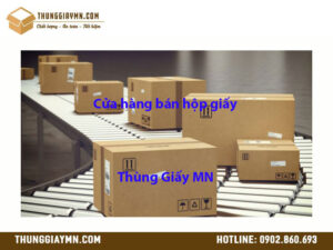 Cửa hàng bán hộp giấy