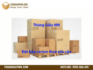Đặt hộp carton theo yêu cầu