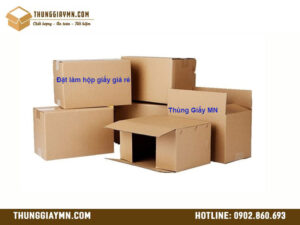 Đặt làm hộp giấy giá rẻ