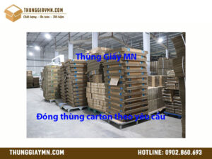 Đóng thùng carton theo yêu cầu