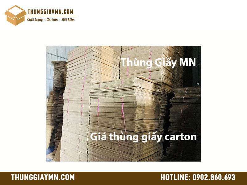Giá thùng giấy carton Giá thùng giấy carton