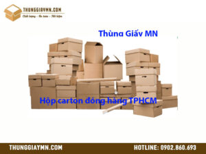 Hộp carton đóng hàng TPHCM