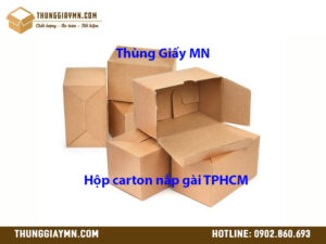 Hộp carton nắp gài TPHCM