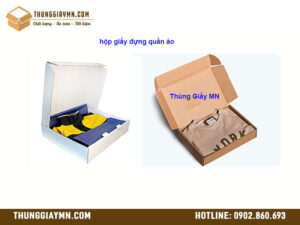 hộp giấy đựng quần áo