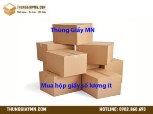 Mua hộp giấy số lượng ít