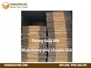 Mua thùng giấy chuyển nhà