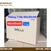 Thùng carton 3 lớp 60x50x44 cm