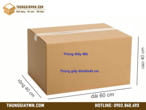 Thùng giấy 60x40x40 cm