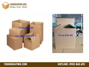 Làm hộp carton giá rẻ