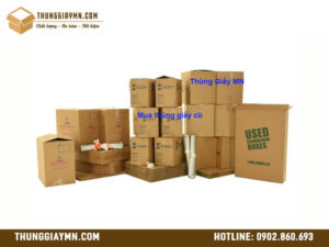 Mua thùng giấy cũ