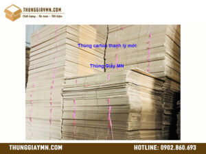 Thùng carton thanh lý mới