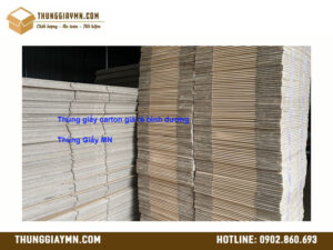 Thùng giấy carton giá rẻ bình dương