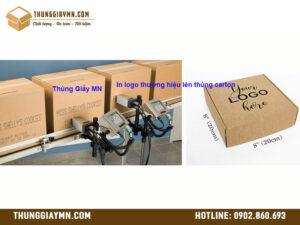 In logo thương hiệu lên thùng carton