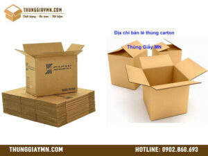 Địa chỉ bán lẻ thùng carton