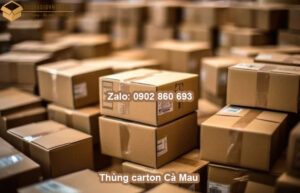 Thùng carton Cà Mau