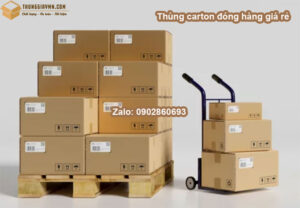 Thùng carton đóng hàng giá rẻ