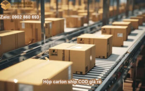 Hộp carton ship COD giá rẻ