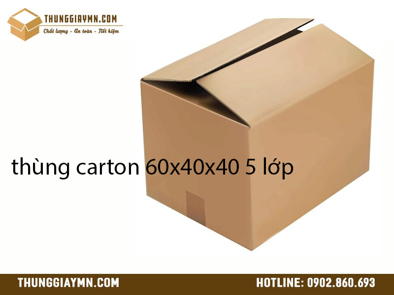 Thùng Carton 60x40x40 